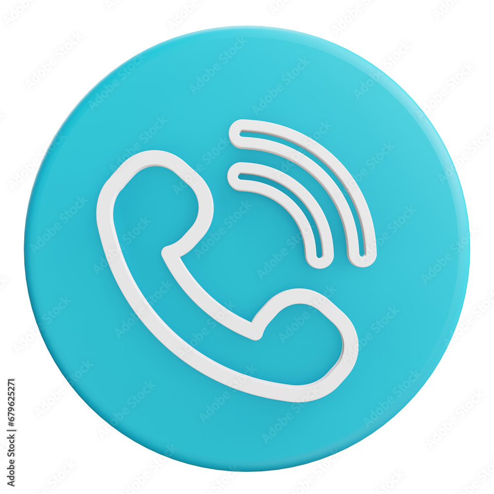 phone 3d icon phone 3d icon