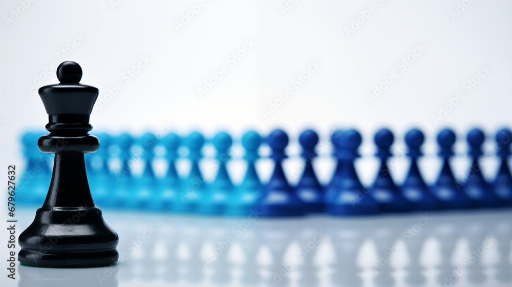Leadership and authority concept in corporate and business, an illustrative idea of managerial role in organizations Leadership and authority concept in corporate and business, an illustrative idea of managerial role in organizations