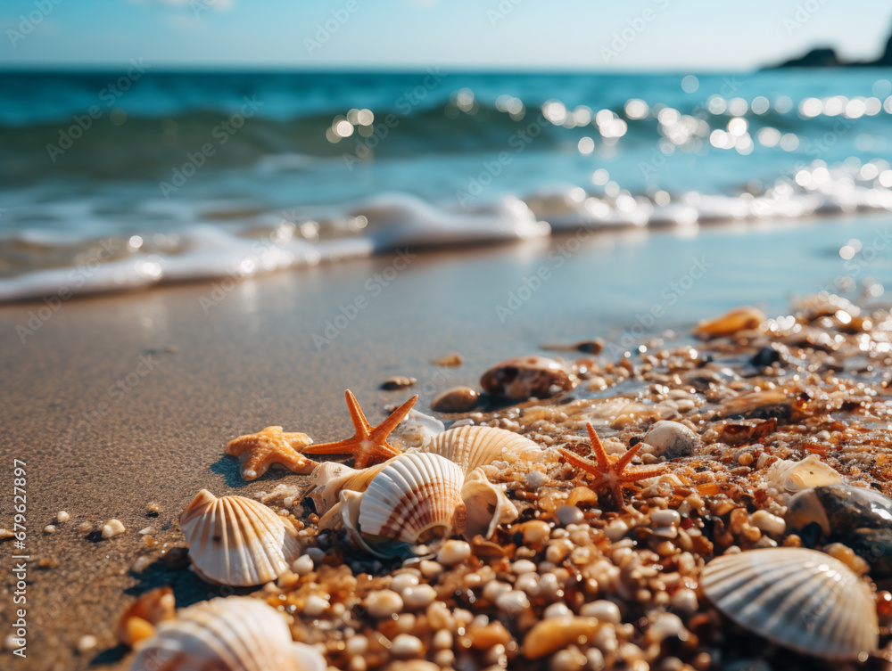 shells on the beach shells on the beach
