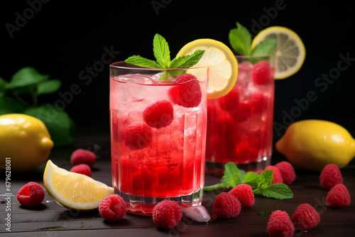 Refreshing Raspberry Lemonade Delight