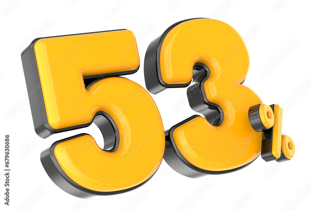Gold Number 3D Rendering Gold Number 3D Rendering