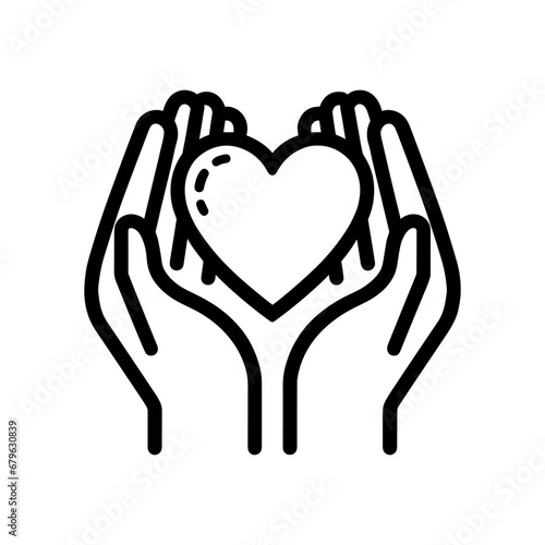 A hand holds an Earth globe. Concept of caring for the Earth.