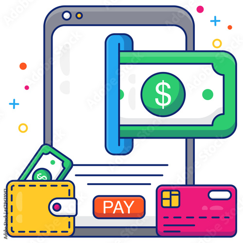 Perfect design icon of money withdrawal 


