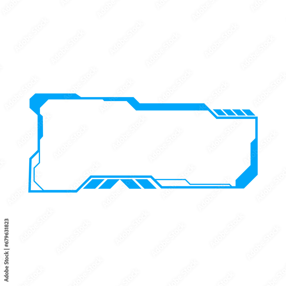 Futuristic Frame Element Futuristic Frame Element