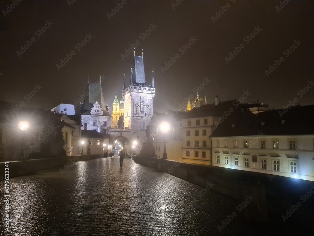 Obraz premium Prague at Night
