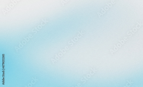 blue white smoke , color gradient rough abstract background shine bright light and glow template empty space , grainy noise grungy texture photo