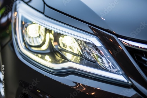 modern vehicle headlights using led technology