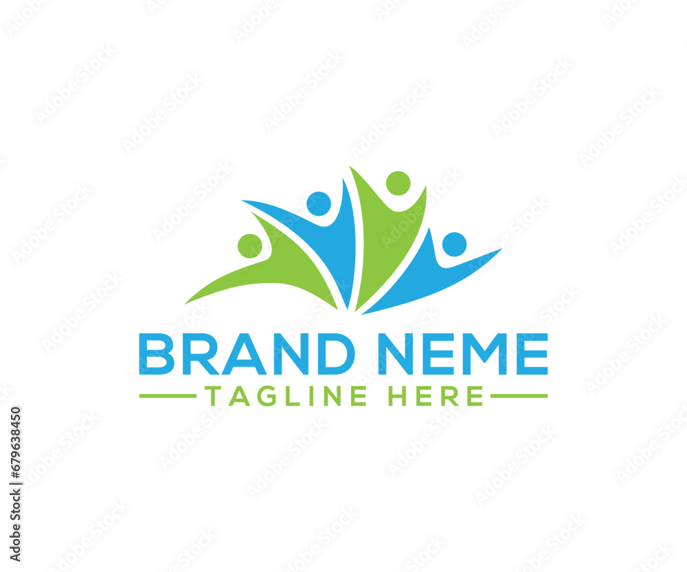 Team logo vector design template Team logo vector design template