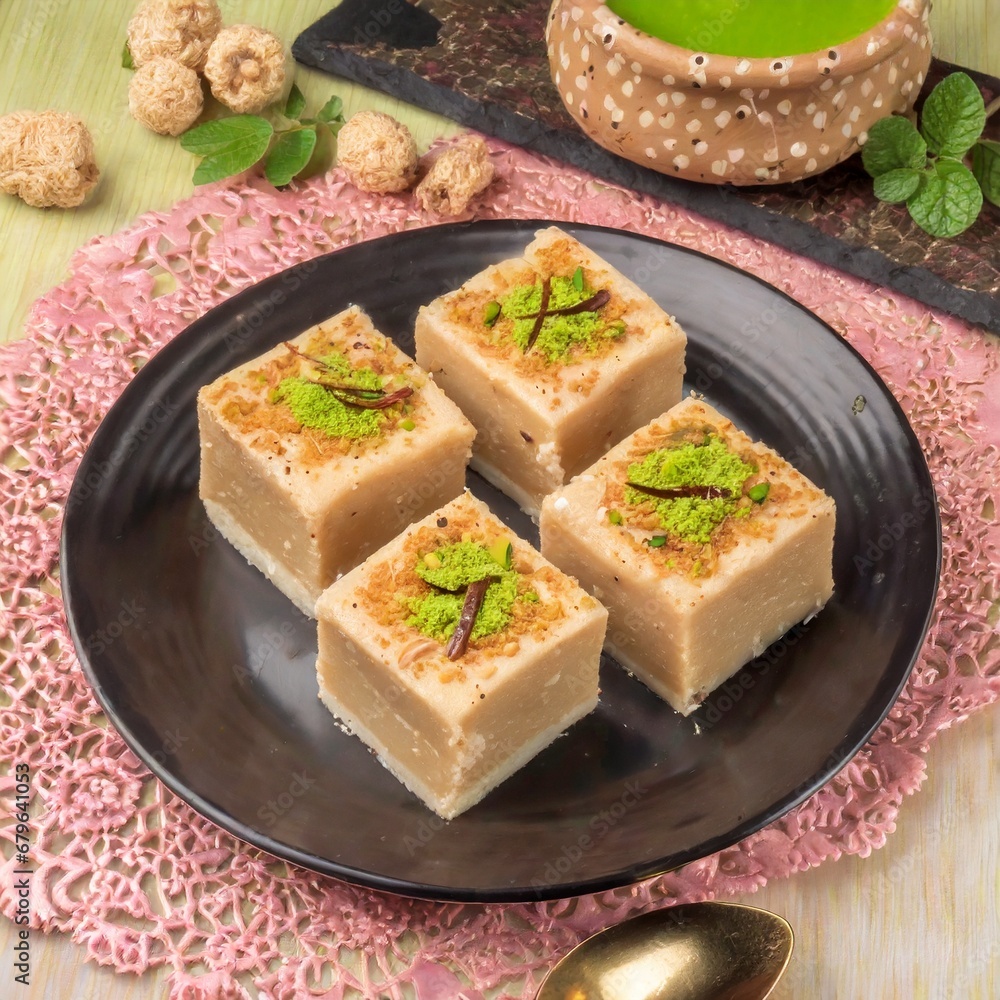 Mysore Pak Sweet Food Mysore Pak Sweet Food