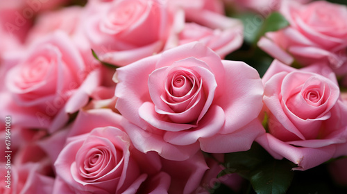 pink roses bouquet © Roland