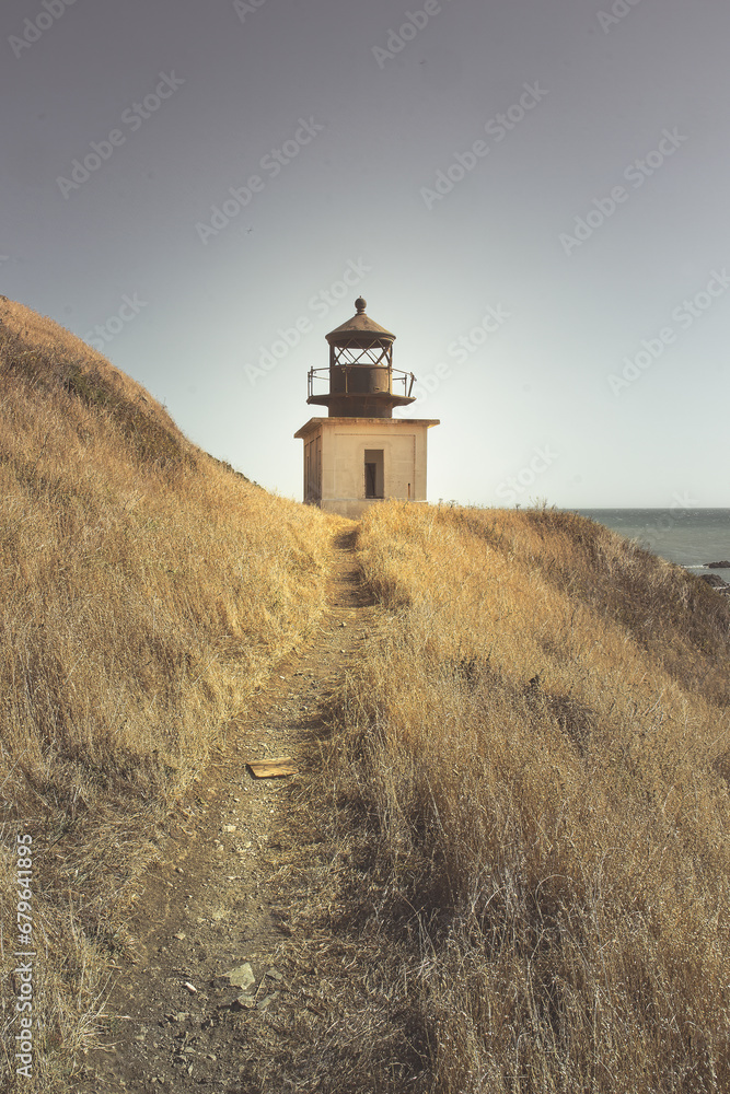The Punta Gorda Lighthouse in California The Punta Gorda Lighthouse in California