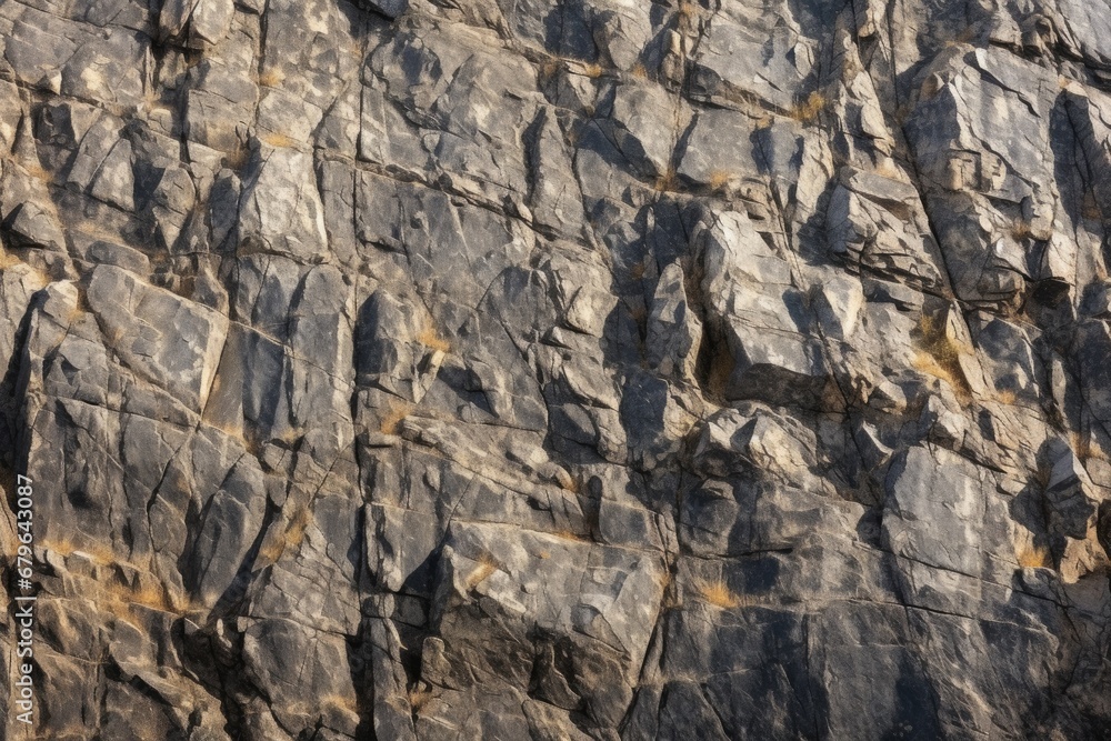 granite wall texture in morning light