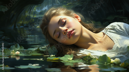 Wallpaper Mural portrait of a woman Torontodigital.ca