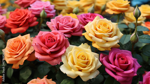 Wallpaper Mural bouquet of roses Torontodigital.ca