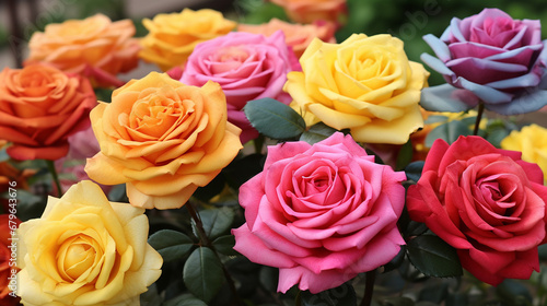 Wallpaper Mural roses background Torontodigital.ca