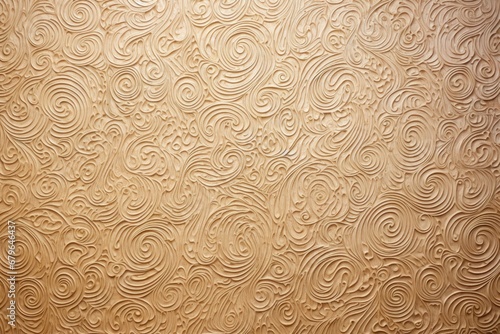wallpaper with engraved swirl patterns