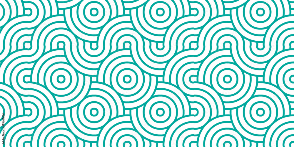 Seamless geometric ocean spiral pattern and abstract circle wave lines. blue seamless tile stripe geomatics overlapping create retro square line backdrop pattern background. Overlapping Pattern. Seamless geometric ocean spiral pattern and abstract circle wave lines. blue seamless tile stripe geomatics overlapping create retro square line backdrop pattern background. Overlapping Pattern.