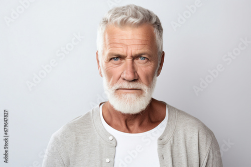 Generative AI picture of attractive confident young man nice fashion model appearance
