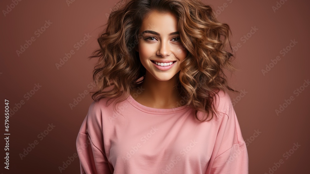 Fototapeta premium Woman Portrait Smile Happiness Catch Looks, HD, Background Wallpaper, Desktop Wallpaper