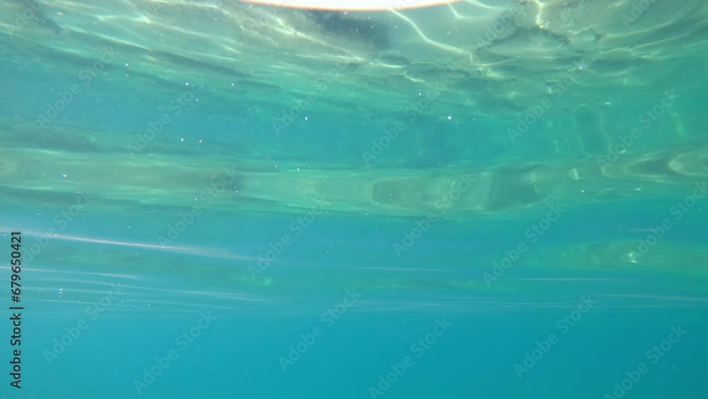 Transparent ocean water background underwater. Transparent ocean water background underwater.