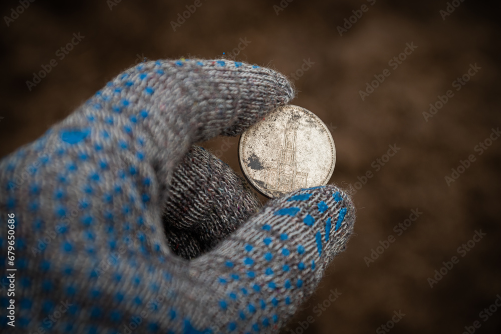German silver coin of 1935