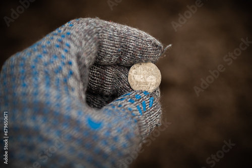 Obraz na płótnie 15 kopecks 1 zloty of 1839 Russian Empire w salonie