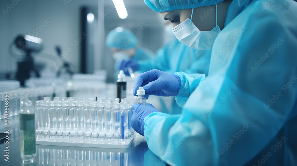 Laboratory glass test tubes with bright liquid for experiments, universal colorful technology, image illustration design Laboratory glass test tubes with bright liquid for experiments, universal colorful technology, image illustration design