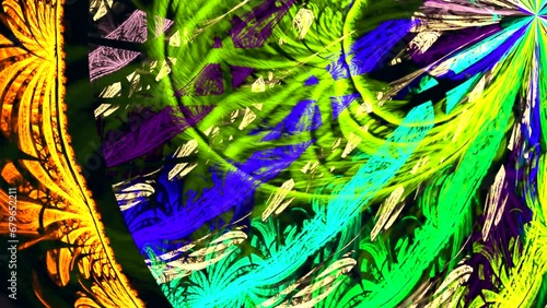 Vivid hallucinations. High detailed loop