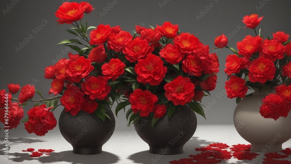 Obraz premium flowers in vase