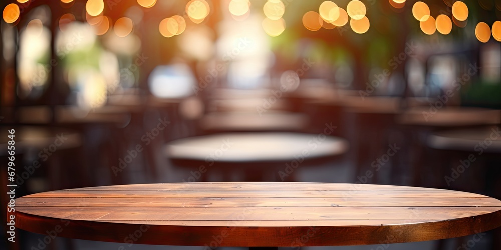 Nightlife elegance. Blurred bar ambiance. Retro vibes. Wooden table in vintage. Cozy evening. Abstract background of cafe. Urban lifestyle. Counter in bokeh harmony Nightlife elegance. Blurred bar ambiance. Retro vibes. Wooden table in vintage. Cozy evening. Abstract background of cafe. Urban lifestyle. Counter in bokeh harmony