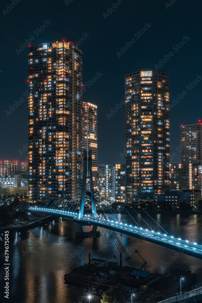 辰巳夜景