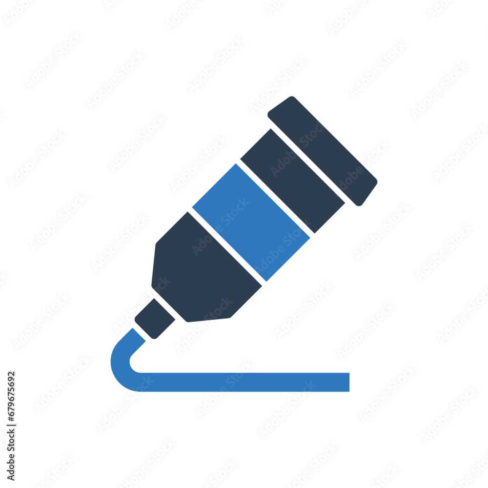 Color Tube Icon Color Tube Icon
