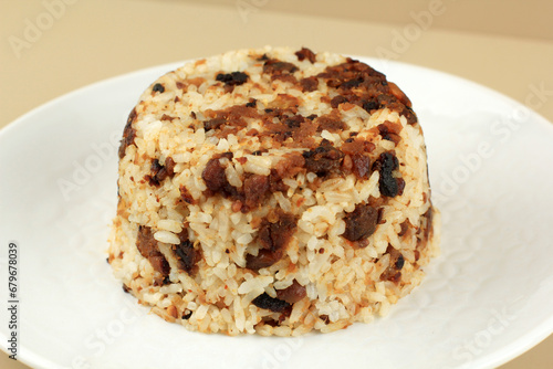 Nasi Tutug Oncom Rice or Nasi Oncom