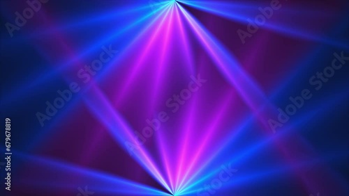 Abstract laser show. Computer generated 3d render