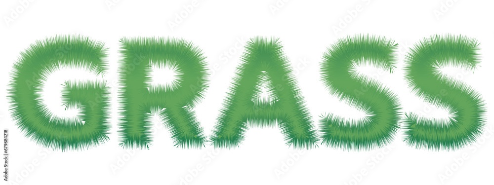 green letter grass green letter grass