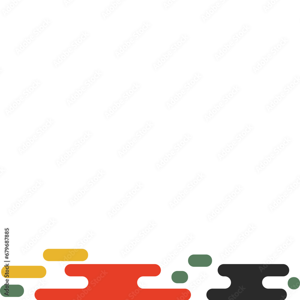 Modern Geometric Rounded Footer Modern Geometric Rounded Footer
