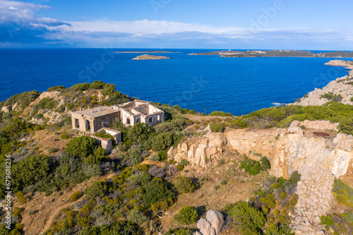 Beautiful beach in sardinia, costa smeralda