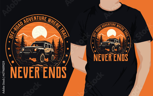 adventure outdoor t shirt design photo