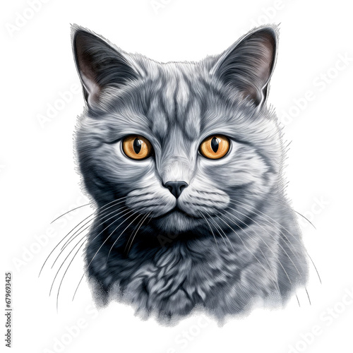 Chartreux cat png