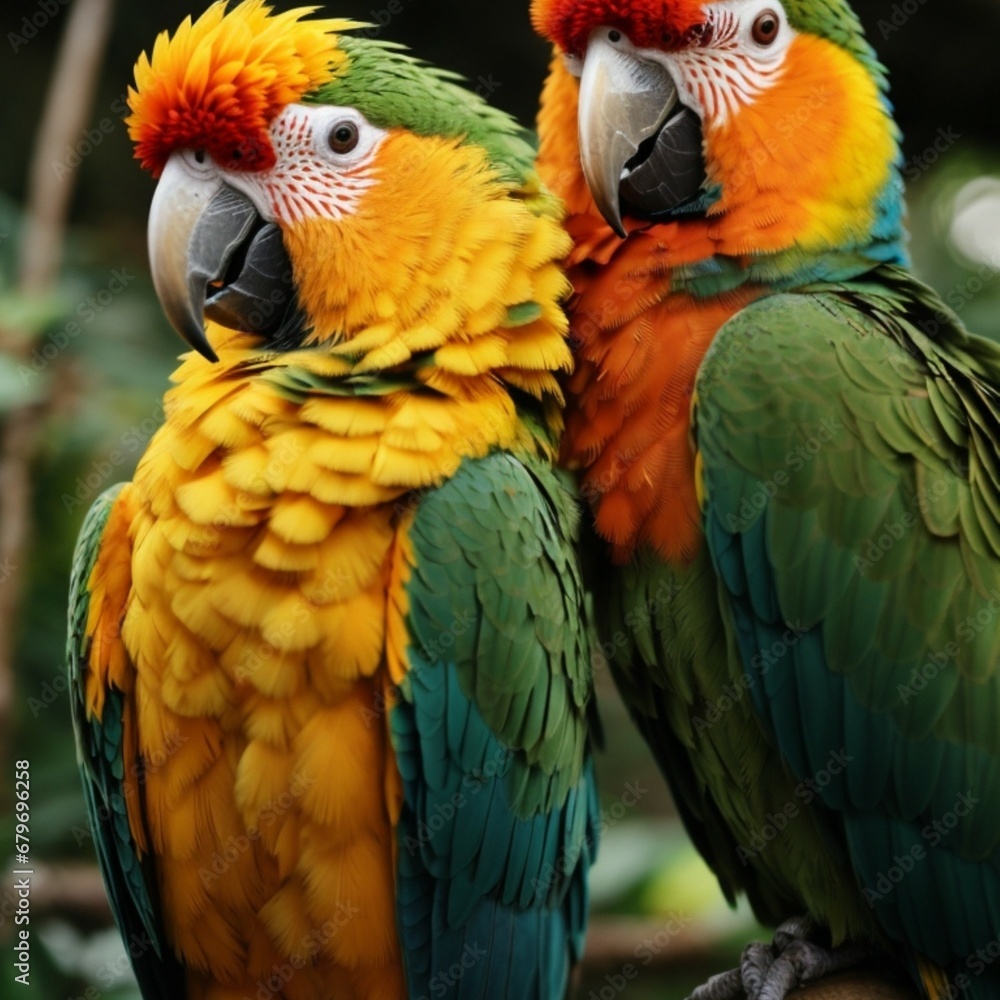 Fototapeta premium Parrots