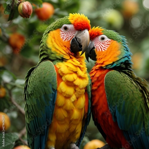 Parrots © Viktor