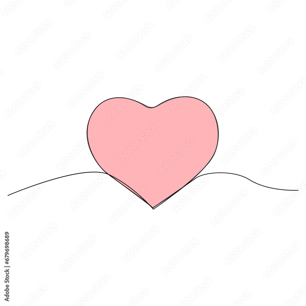One line Continuous drawing of hearts shapes with love romantic Minimalistic outline vector symbols One line Continuous drawing of hearts shapes with love romantic Minimalistic outline vector symbols