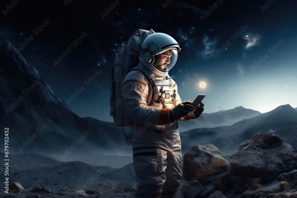 Futuristic Communication in Zero Gravity Futuristic Communication in Zero Gravity