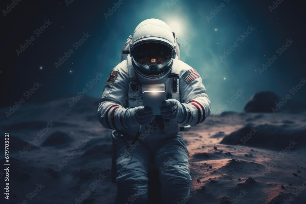 Space Explorer with Mobile Device