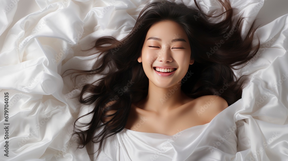Smiling Asian Young Woman Lying, HD, Background Wallpaper, Desktop Wallpaper Smiling Asian Young Woman Lying, HD, Background Wallpaper, Desktop Wallpaper