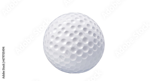 Golf Ball with Transparent Background