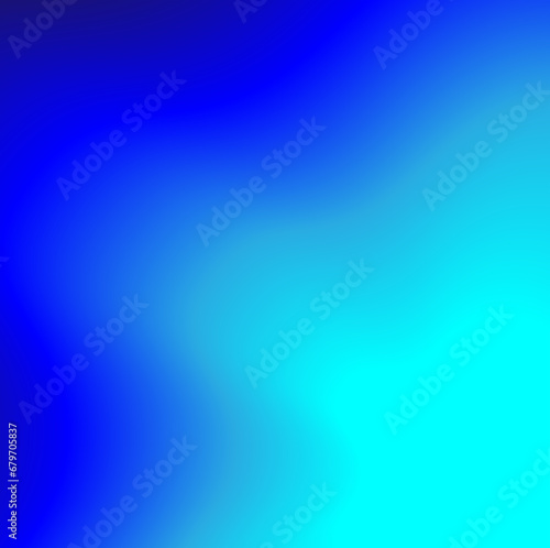 Vector abstract monochromatic blue background