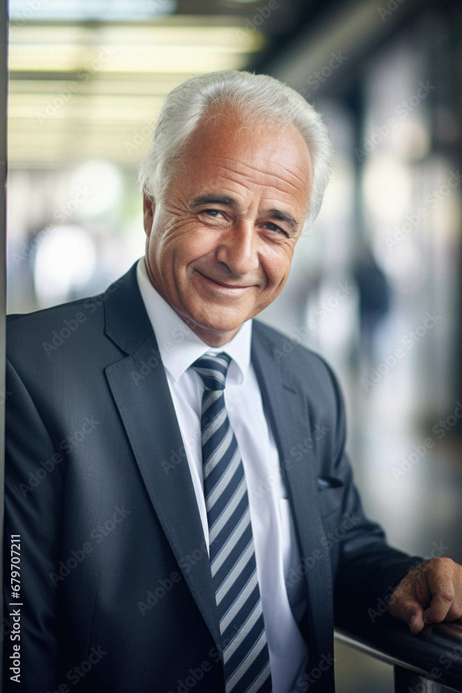 Portrait of confident business man. Portrait of confident business man.