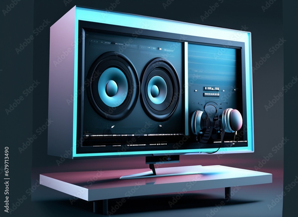 podcast tools, headphones and recording microphone, media creator content, podcast, headphones, microphone, content podcast tools, headphones and recording microphone, media creator content, podcast, headphones, microphone, content