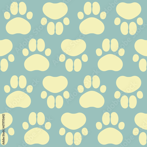 Cute bear seamless patterns Hand drawn cartoon animal background in childrens style Vector design used for fabric, textile, fashion, publication